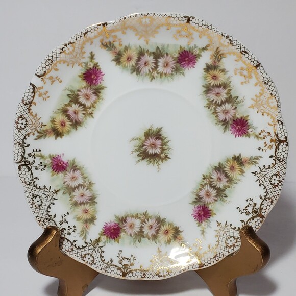 RC Iris Bavaria Teacup and Saucer Floral Vintage - Picture 7 of 10